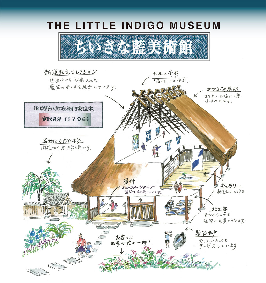 ちいさな藍美術館 | THE LITTLE INDIGO MUSEUM